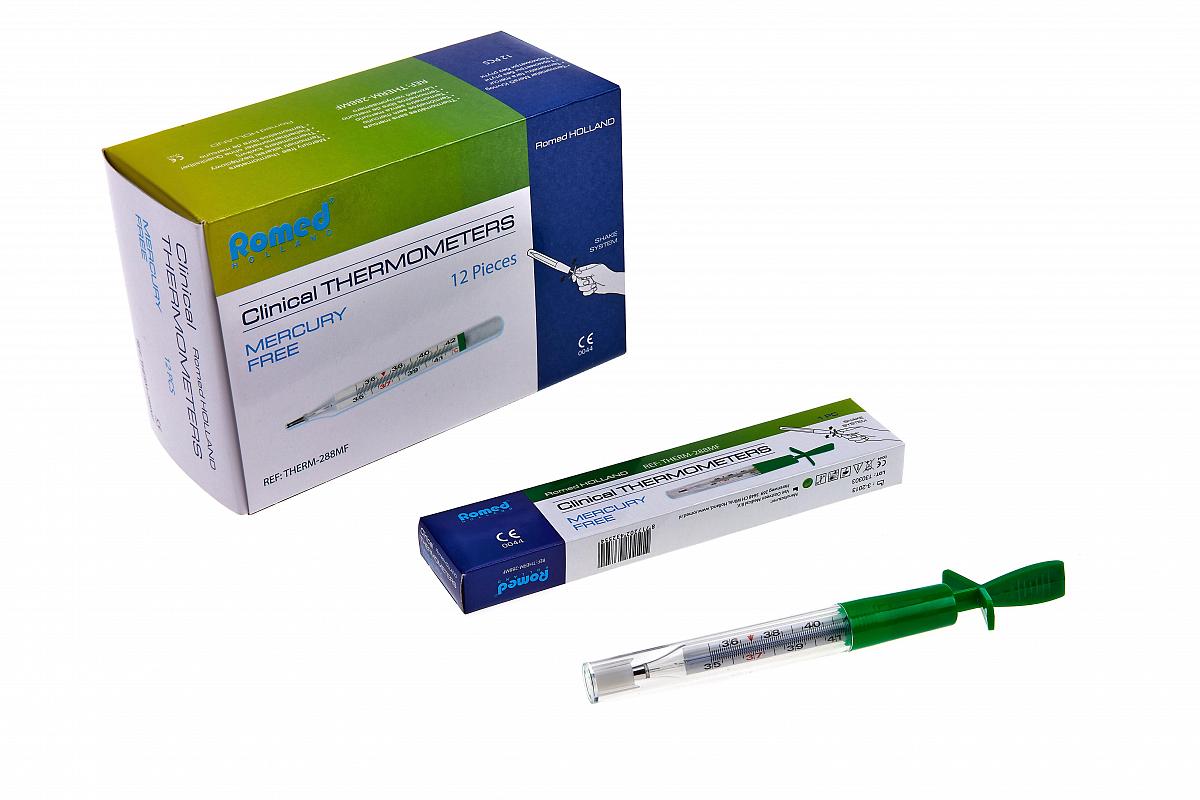 Romed thermometers, mercury free, THERM-288MF | Romed Holland